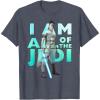 imageStar Wars The Rise Of Skywalker Rey I Am All Of The Jedi TShirtHeather Blue