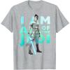 imageStar Wars The Rise Of Skywalker Rey I Am All Of The Jedi TShirtHeather Grey