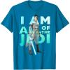 imageStar Wars The Rise Of Skywalker Rey I Am All Of The Jedi TShirtSapphire Blue