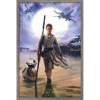 imageTrends International Star Wars The Force Awakens  Rey Wall Poster 22375quot x 34quot Premium Unframed VersionBarnwood Framed Version