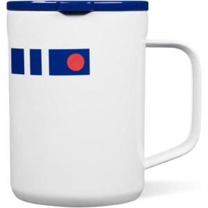 imageCorkcicle Star Wars 16 Oz Coffee Mug Triple Insulated Stainless Steel Cup R2D2R2D2