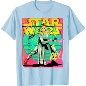 imageStar Wars Rey 90s TShirtBaby Blue