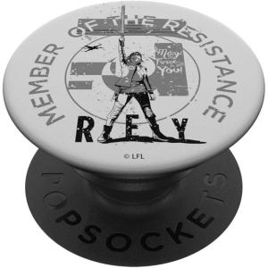 imageStar Wars The Last Jedi Rey Member Of The Resistance PopSockets MagSafe PopGrip for iPhoneStandard