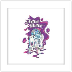 imageTrends International Gallery Pops Star Wars Saga  Pop 70s ArtooDetoo Wall Art Wall Poster 1200quot x 1200quot Black Frame VersionWhite Frame Version