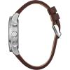 imageCitizen Mens EcoDrive Star Wars Luke Skywalker Chronograph Stainless Steel Watch with Brown Leather Strap Blue Bezel 44mm Model CA076807W
