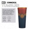 imageCorkcicle Disney Star Wars 16 Oz Stainless Steel Travel Tumbler ampamp Lid R2D2Captain Marvel