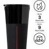 imageCorkcicle Disney Star Wars 16 Oz Stainless Steel Travel Tumbler ampamp Lid R2D2Darth Vader