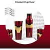 imageCorkcicle Disney Star Wars 16 Oz Stainless Steel Travel Tumbler ampamp Lid R2D2Iron Man