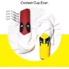 imageCorkcicle Disney Star Wars 16 Oz Stainless Steel Travel Tumbler ampamp Lid R2D2Wolverine