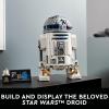 imageLEGO Star Wars R2D2 75308 Droid Building Set for Adults Collectible Display Model with Luke Skywalkers Lightsaber Great Birthday for Husbands Wives Any Star Wars FansFrustrationFree Packaging