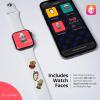 imageMobyFox Officially Licensed Watch Band Charms 3pack Compatible with Apple and Android watch bands watch band not includedFrida Kahlo