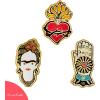 imageMobyFox Officially Licensed Watch Band Charms 3pack Compatible with Apple and Android watch bands watch band not includedFrida Kahlo