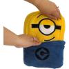 imageNoJo Star Wars R2D2 Blue and White Super Soft Character Shaped Toddler BlanketLazy Minions Club Yellow  Blue and White