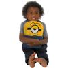 imageNoJo Star Wars R2D2 Blue and White Super Soft Character Shaped Toddler BlanketLazy Minions Club Yellow  Blue and White