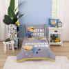 imageNoJo Star Wars R2D2 Blue and White Super Soft Character Shaped Toddler BlanketLazy Minions Club Yellow  Blue and White
