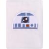 imageNoJo Star Wars R2D2 Blue and White Super Soft Character Shaped Toddler BlanketR2d2