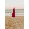 imagePICNIC TIME Outdoor Canopy Sunshade Beach Umbrella 55 Small Patio Umbrella Beach Chair UmbrellaCocaCola  Red