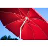 imagePICNIC TIME Outdoor Canopy Sunshade Beach Umbrella 55 Small Patio Umbrella Beach Chair UmbrellaCocaCola  Red