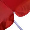 imagePICNIC TIME Outdoor Canopy Sunshade Beach Umbrella 55 Small Patio Umbrella Beach Chair UmbrellaCocaCola  Red