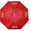 imagePICNIC TIME Outdoor Canopy Sunshade Beach Umbrella 55 Small Patio Umbrella Beach Chair UmbrellaCocaCola  Red