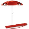 imagePICNIC TIME Outdoor Canopy Sunshade Beach Umbrella 55 Small Patio Umbrella Beach Chair UmbrellaDisney Mickey Mouse  Red