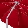 imagePICNIC TIME Outdoor Canopy Sunshade Beach Umbrella 55 Small Patio Umbrella Beach Chair UmbrellaDisney Mickey Mouse  Red