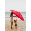 imagePICNIC TIME Outdoor Canopy Sunshade Beach Umbrella 55 Small Patio Umbrella Beach Chair UmbrellaDisney Minnie Mouse  Red