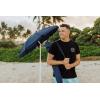 imagePICNIC TIME Outdoor Canopy Sunshade Beach Umbrella 55 Small Patio Umbrella Beach Chair UmbrellaStar Wars R2D2  Navy Blue