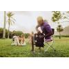 imagePICNIC TIME Star Wars R2D2 Sports Chair with Side Table Beach Chair Camp Chair for Adults Navy BlueBlack