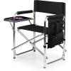 imagePICNIC TIME Star Wars R2D2 Sports Chair with Side Table Beach Chair Camp Chair for Adults Navy BlueBlack