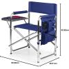 imagePICNIC TIME Star Wars R2D2 Sports Chair with Side Table Beach Chair Camp Chair for Adults Navy BlueStar Wars Jedi Knight  Navy Blue