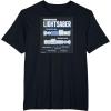 imageStar Wars  Luke Skywalker Lightsaber Schematic TShirtBlack