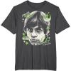 imageStar Wars  Luke Skywalker Portrait TShirtDark Heather Grey