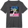 imageStar Wars  Luke Skywalker Ship TShirtDark Heather Grey