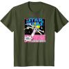 imageStar Wars  Luke Skywalker Ship TShirtOlive Green
