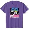 imageStar Wars  Luke Skywalker Ship TShirtPurple Heather
