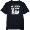 imageStar Wars  Luke vs Vader TShirtBlack