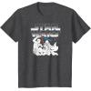 imageStar Wars  Luke vs Vader TShirtDark Heather Grey