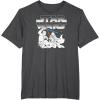 imageStar Wars  Luke vs Vader TShirtDark Heather Grey