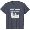imageStar Wars  Luke vs Vader TShirtHeather Blue