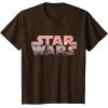 imageStar Wars Logo Luke Skywalker Tatooine TShirt TShirtBrown