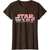 imageStar Wars Logo Luke Skywalker Tatooine TShirt TShirtBrown