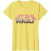 imageStar Wars Logo Luke Skywalker Tatooine TShirt TShirtLemon Yellow
