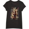 imageStar Wars Luke Skywalker Charging Poster Graphic TShirt TShirtBlack