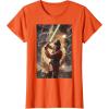 imageStar Wars Luke Skywalker Charging Poster Graphic TShirt TShirtOrange