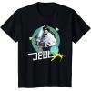 imageStar Wars Luke Skywalker Jedi 90s Throwback TShirt TShirtBlack