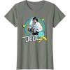 imageStar Wars Luke Skywalker Jedi 90s Throwback TShirt TShirtOlive Heather