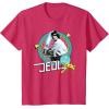 imageStar Wars Luke Skywalker Jedi 90s Throwback TShirt TShirtRed Heather