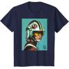 imageStar Wars Luke Skywalker Pilot of the Year TShirtNavy Blue