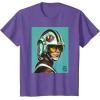 imageStar Wars Luke Skywalker Pilot of the Year TShirtPurple Heather